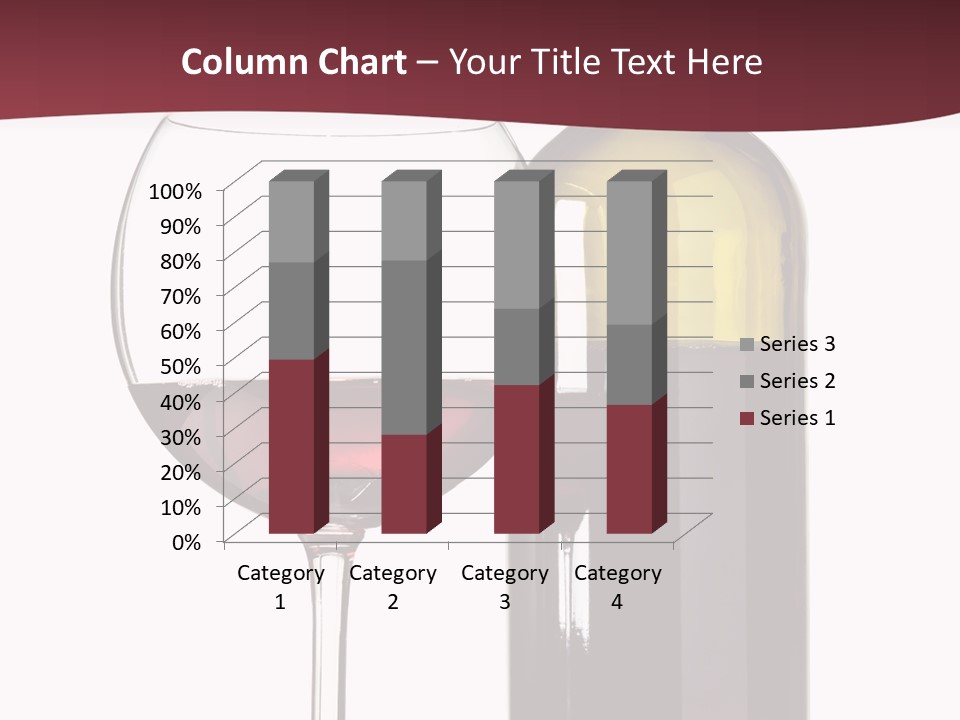 Gourmet Drink Bottle PowerPoint Template