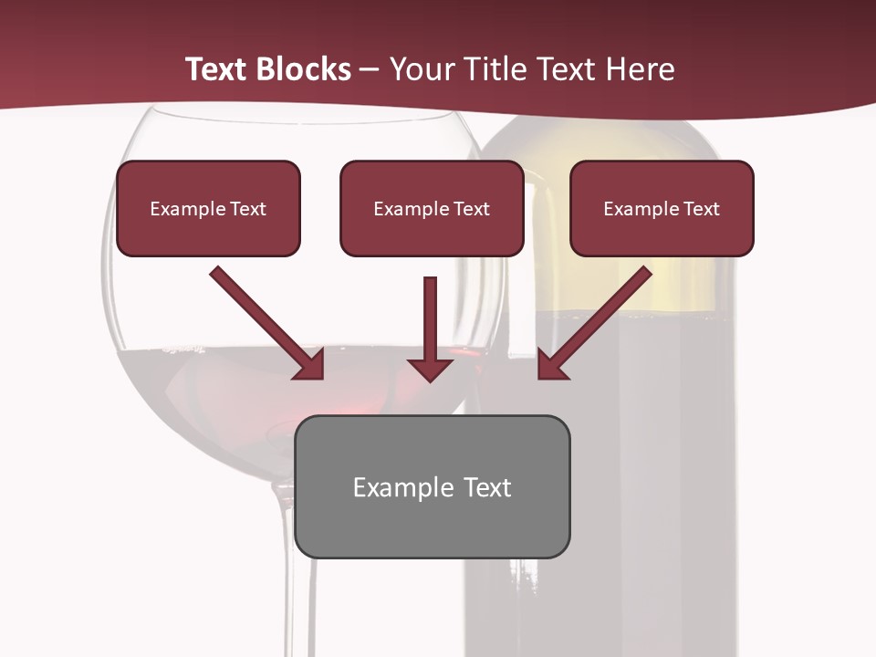 Gourmet Drink Bottle PowerPoint Template