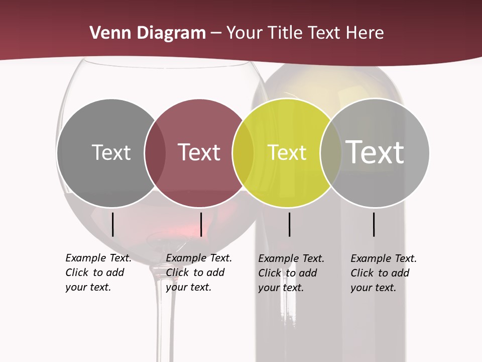 Gourmet Drink Bottle PowerPoint Template
