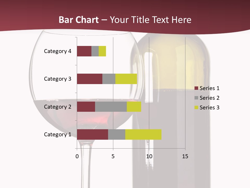 Gourmet Drink Bottle PowerPoint Template