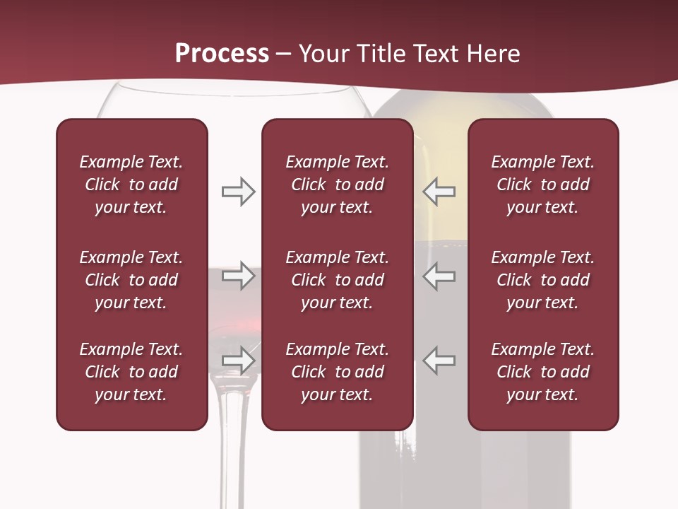 Gourmet Drink Bottle PowerPoint Template