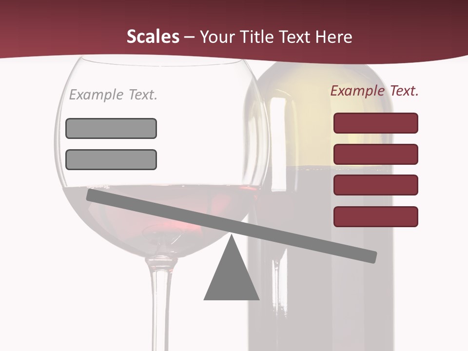 Gourmet Drink Bottle PowerPoint Template