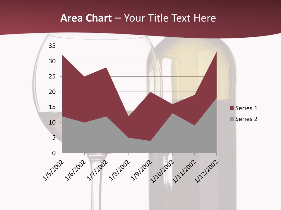 Gourmet Drink Bottle PowerPoint Template