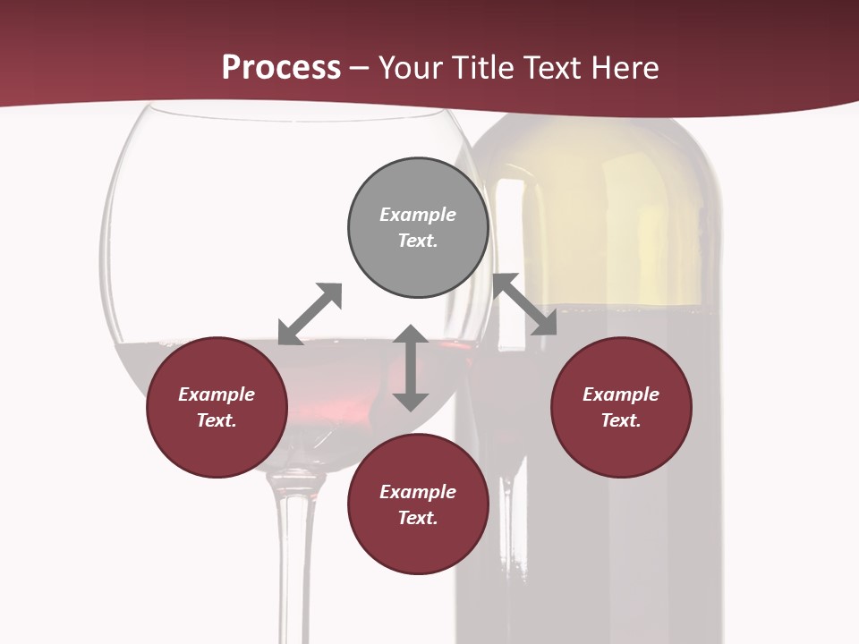 Gourmet Drink Bottle PowerPoint Template
