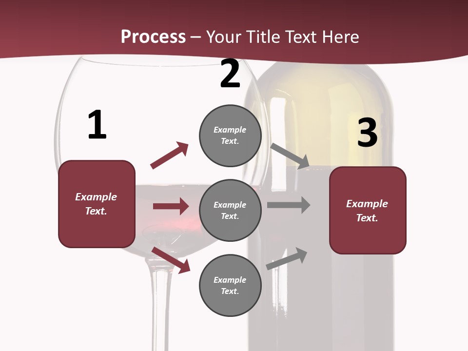 Gourmet Drink Bottle PowerPoint Template