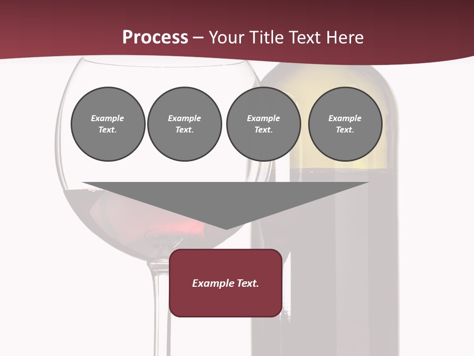 Gourmet Drink Bottle PowerPoint Template