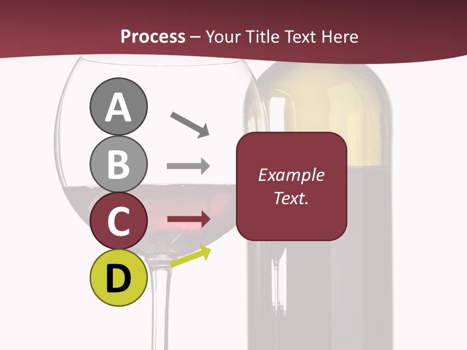 Gourmet Drink Bottle PowerPoint Template