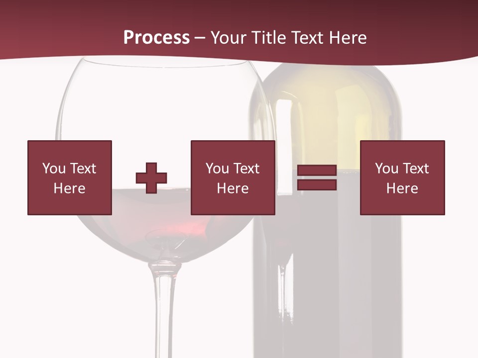 Gourmet Drink Bottle PowerPoint Template