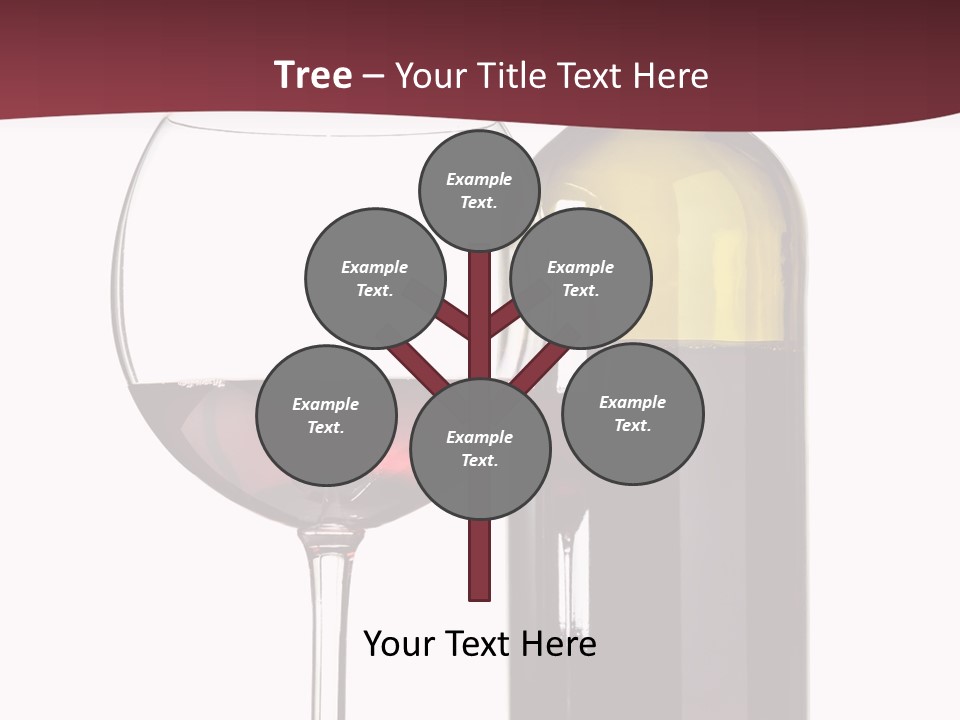 Gourmet Drink Bottle PowerPoint Template