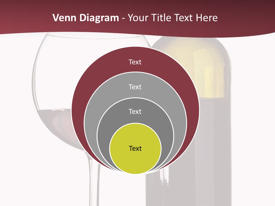 Gourmet Drink Bottle PowerPoint Template