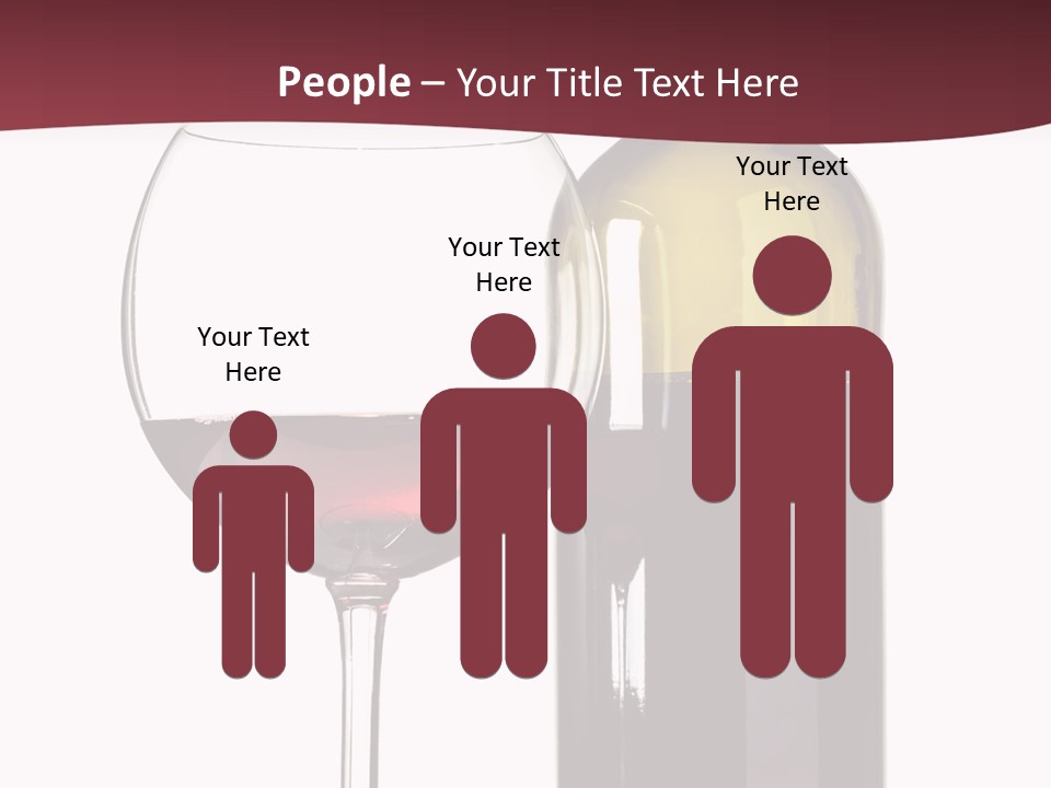 Gourmet Drink Bottle PowerPoint Template