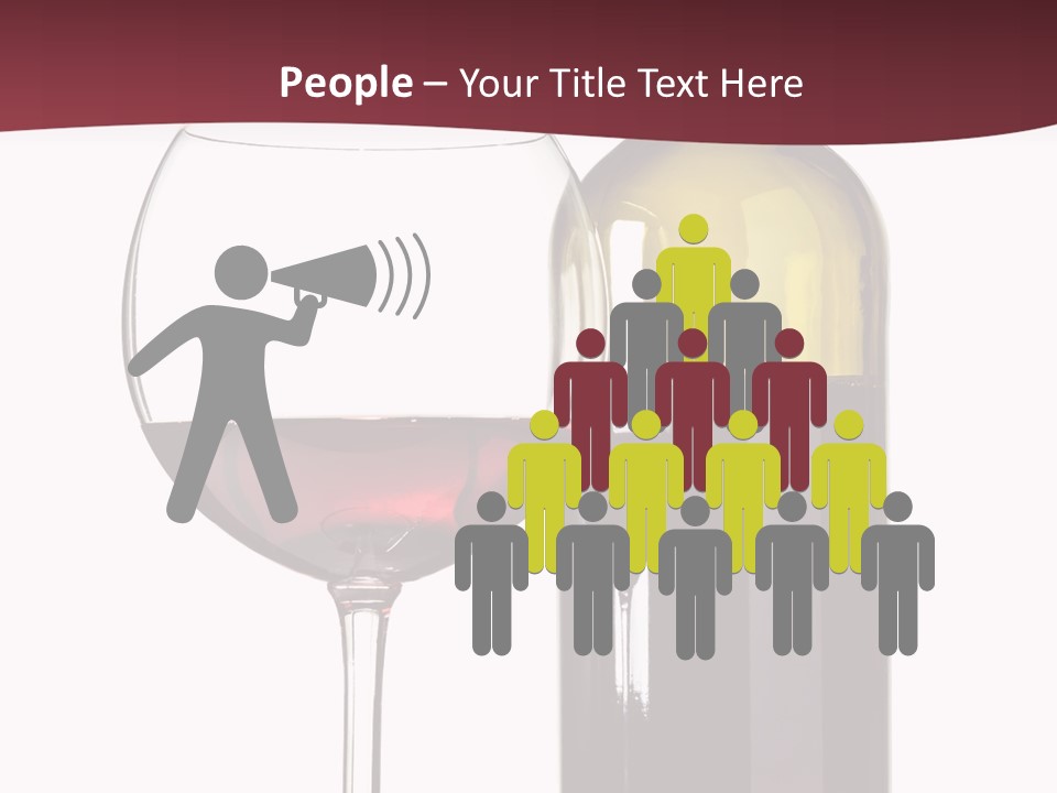 Gourmet Drink Bottle PowerPoint Template