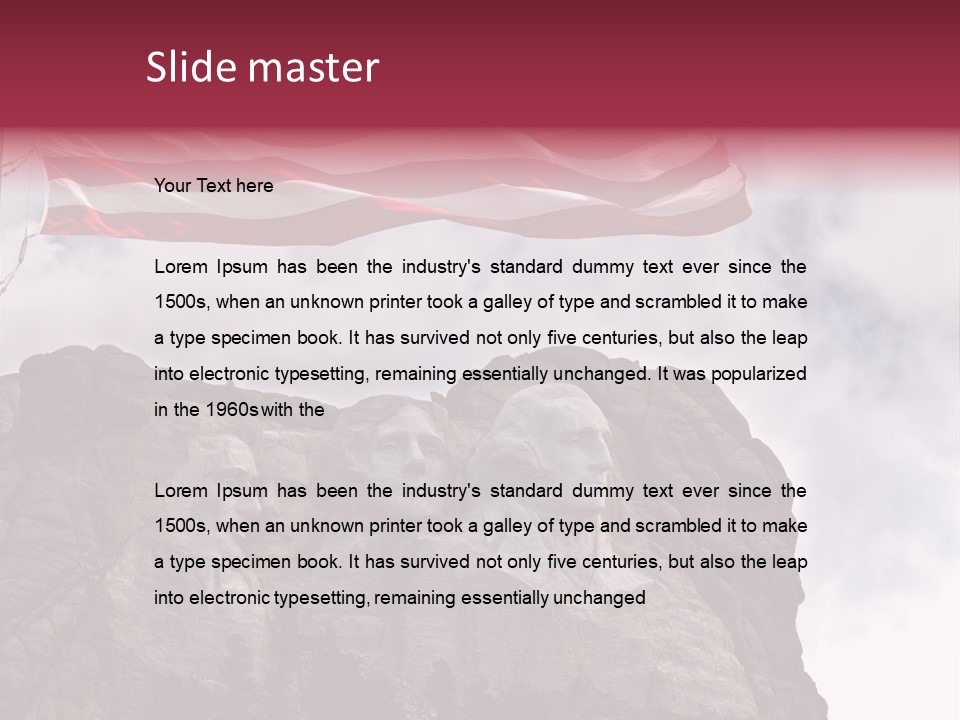 Travel Dakota National PowerPoint Template