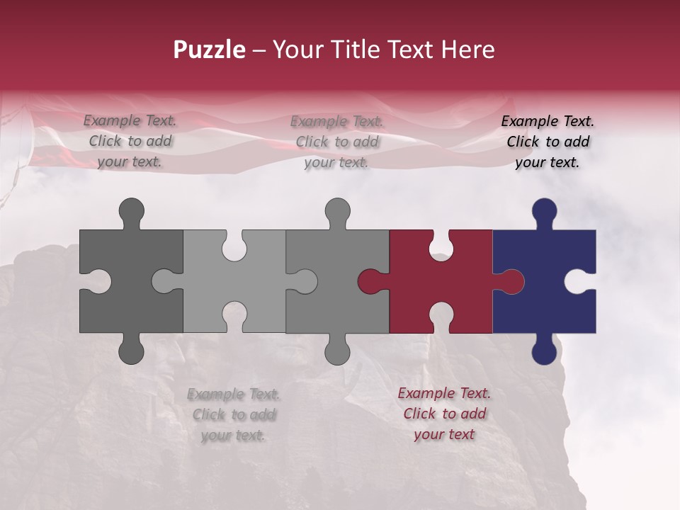 Travel Dakota National PowerPoint Template