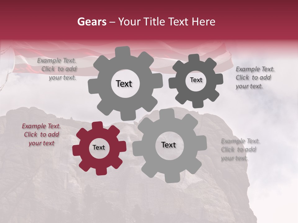 Travel Dakota National PowerPoint Template