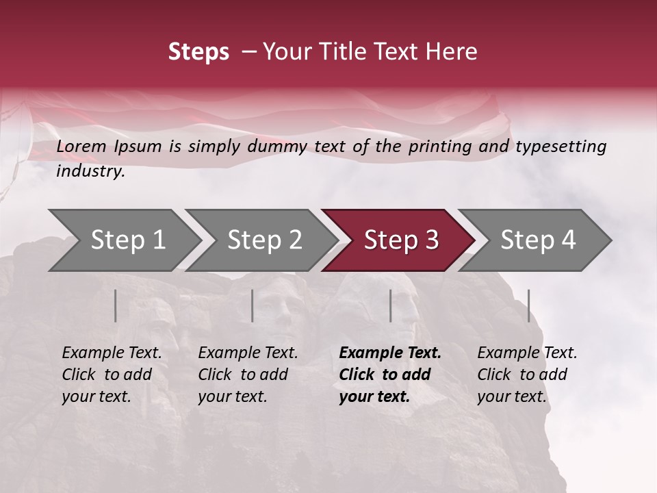 Travel Dakota National PowerPoint Template