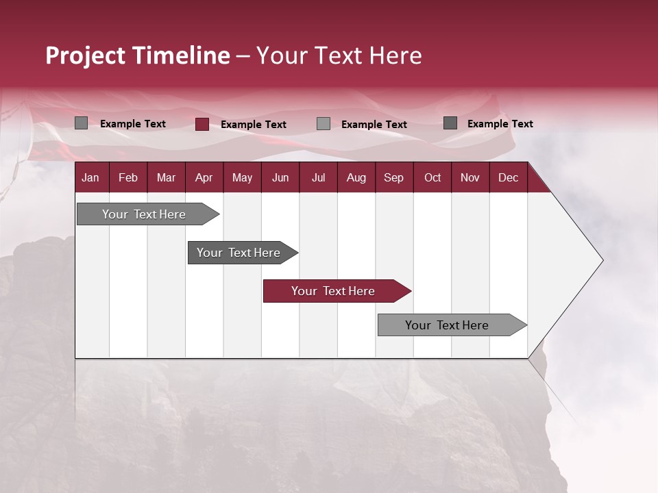 Travel Dakota National PowerPoint Template