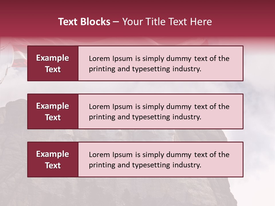 Travel Dakota National PowerPoint Template