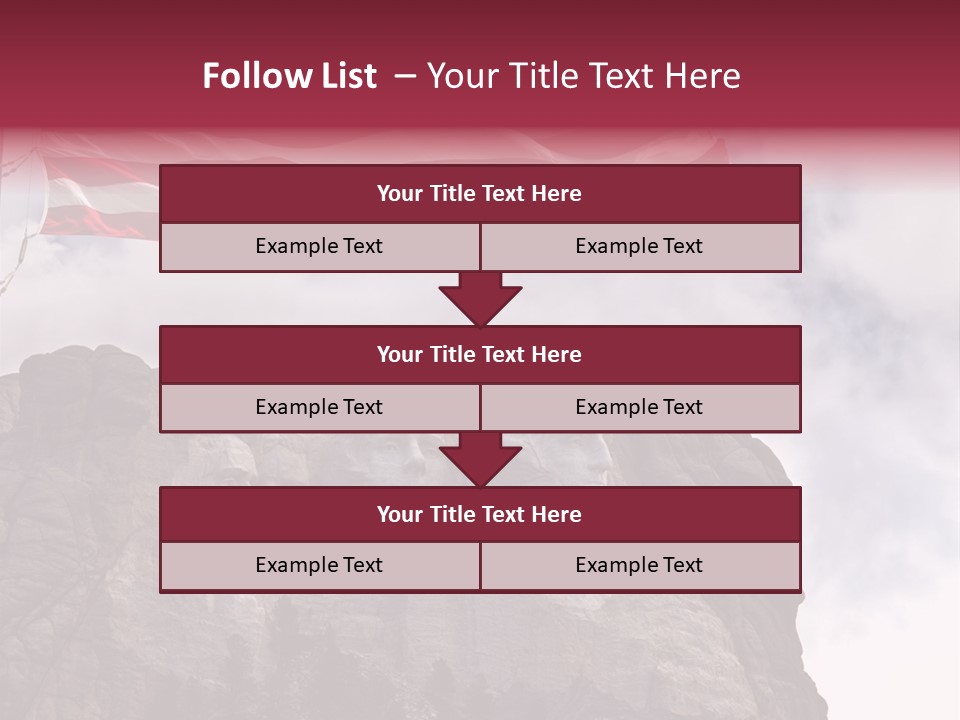 Travel Dakota National PowerPoint Template