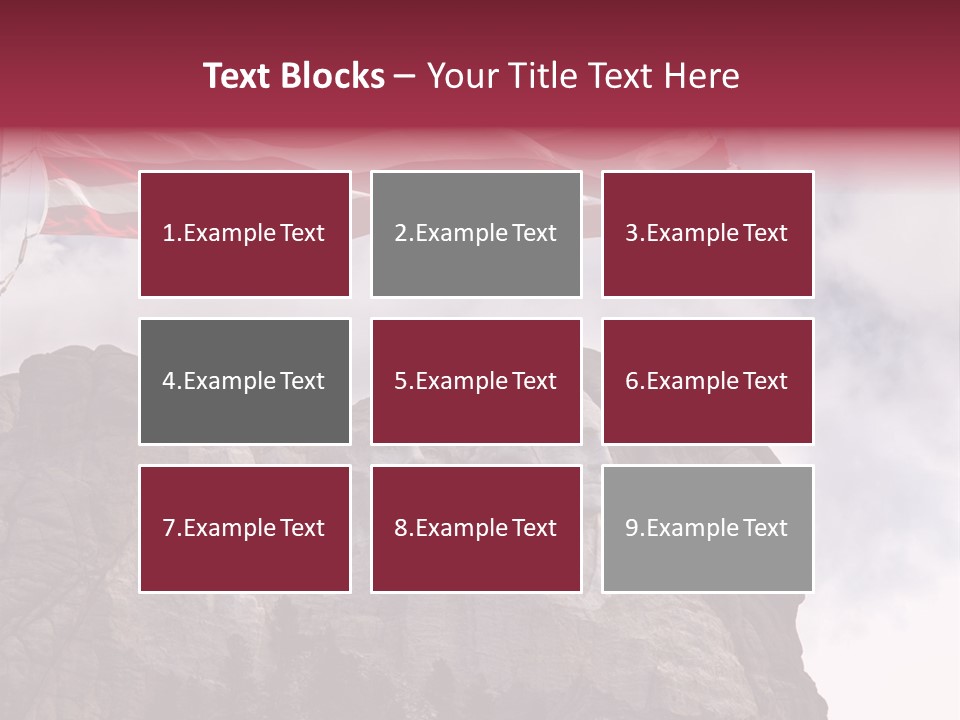 Travel Dakota National PowerPoint Template