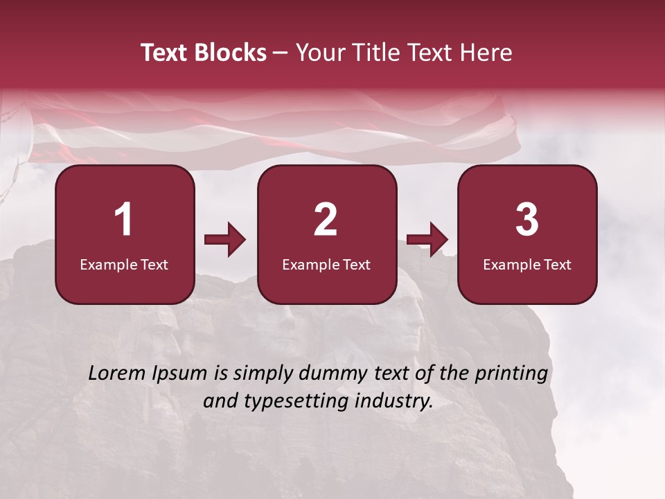 Travel Dakota National PowerPoint Template