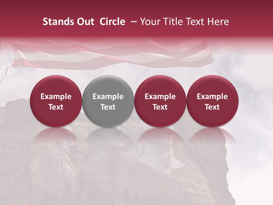 Travel Dakota National PowerPoint Template