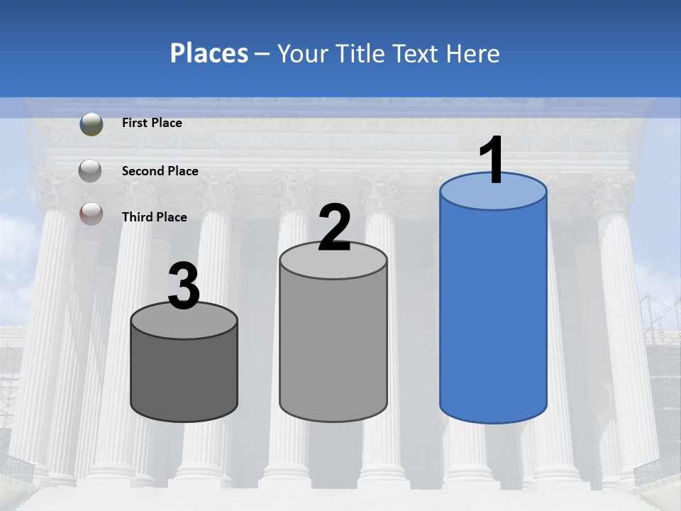 Usa Equality Facade PowerPoint Template