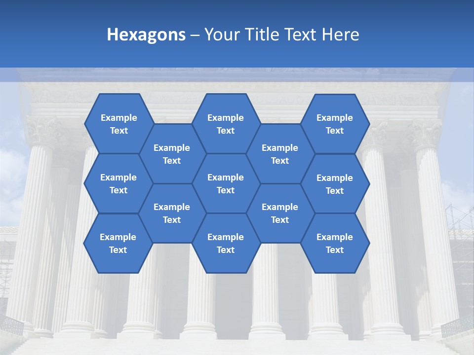 Usa Equality Facade PowerPoint Template