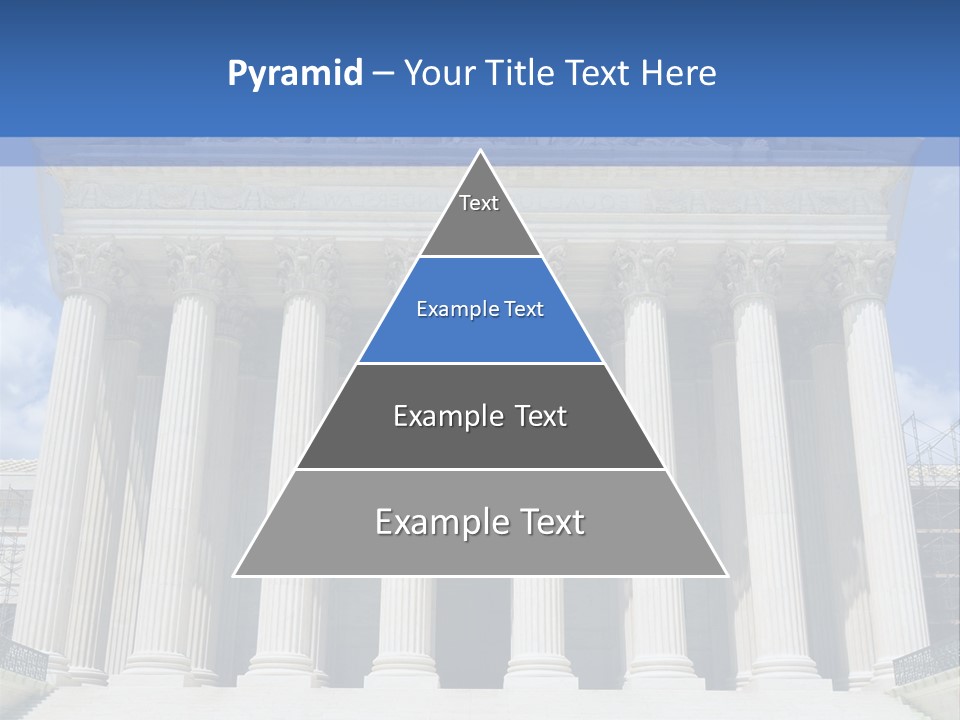 Usa Equality Facade PowerPoint Template