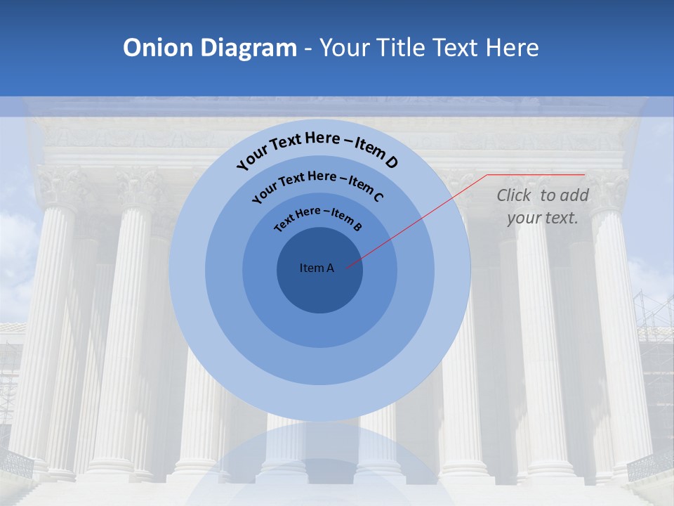 Usa Equality Facade PowerPoint Template