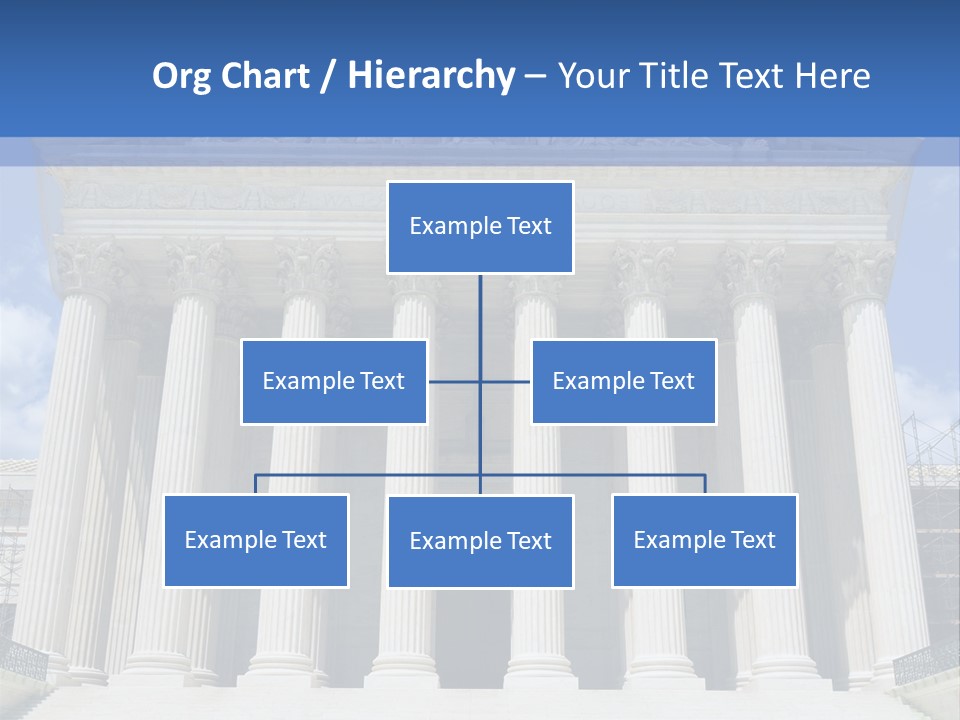 Usa Equality Facade PowerPoint Template