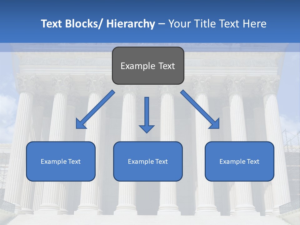 Usa Equality Facade PowerPoint Template