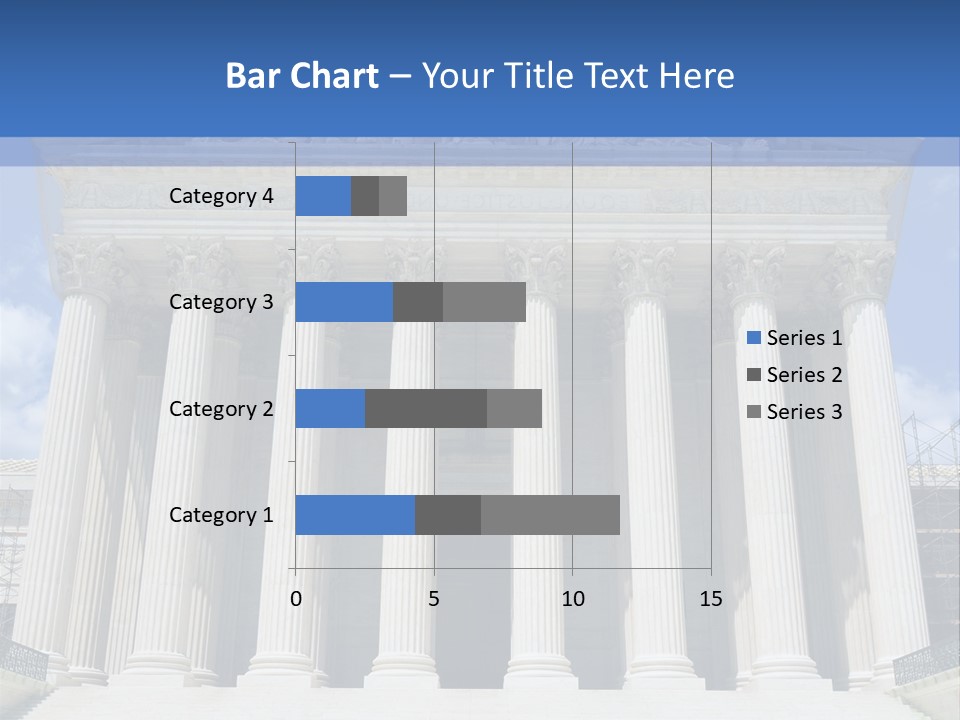 Usa Equality Facade PowerPoint Template