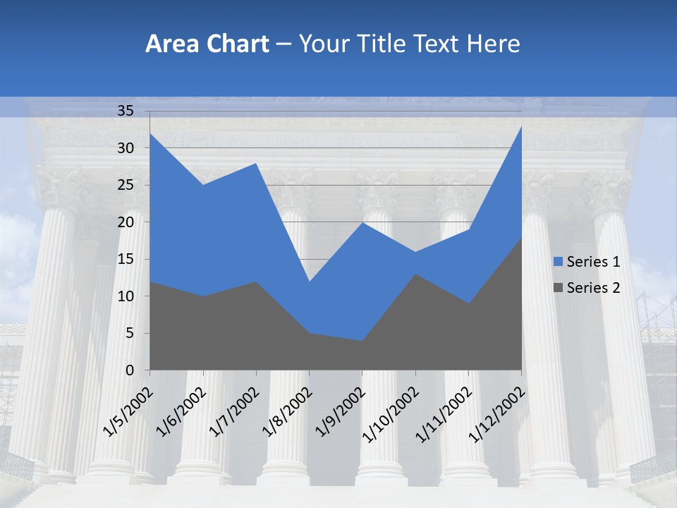 Usa Equality Facade PowerPoint Template