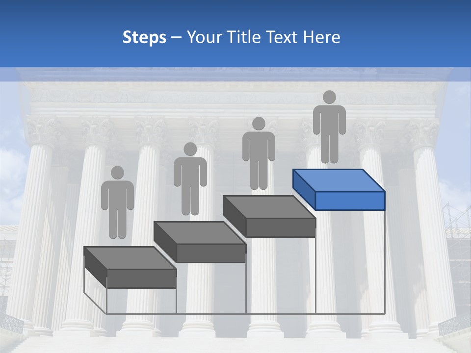 Usa Equality Facade PowerPoint Template