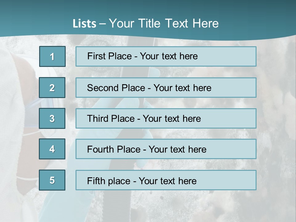 Hazard Remove Stain PowerPoint Template