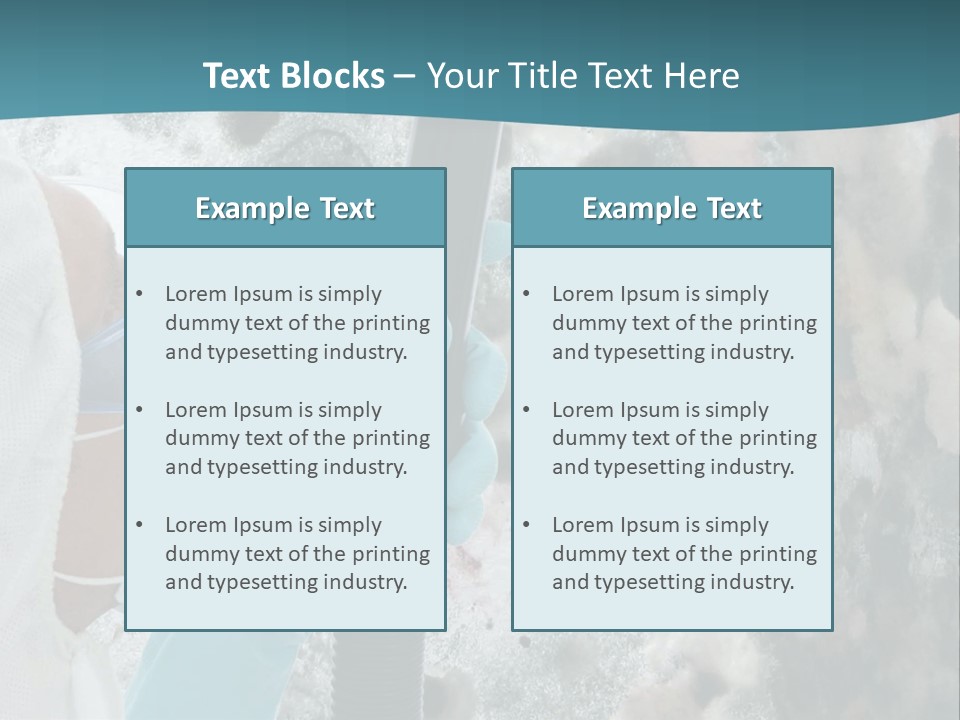 Hazard Remove Stain PowerPoint Template
