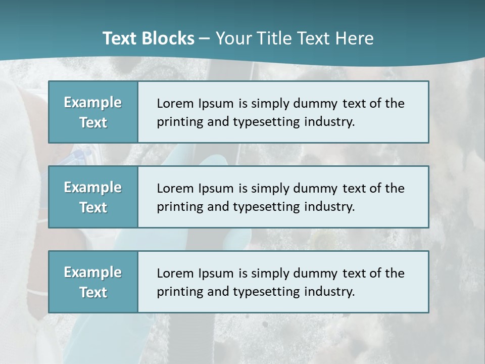 Hazard Remove Stain PowerPoint Template
