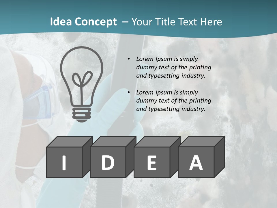 Hazard Remove Stain PowerPoint Template