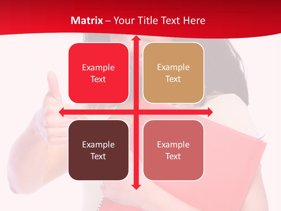 Background Graduation Portrait PowerPoint Template