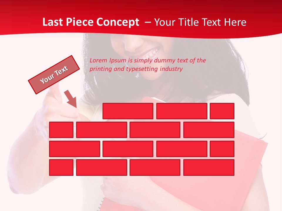 Background Graduation Portrait PowerPoint Template