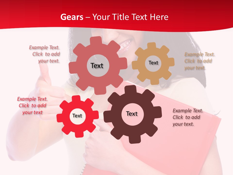 Background Graduation Portrait PowerPoint Template