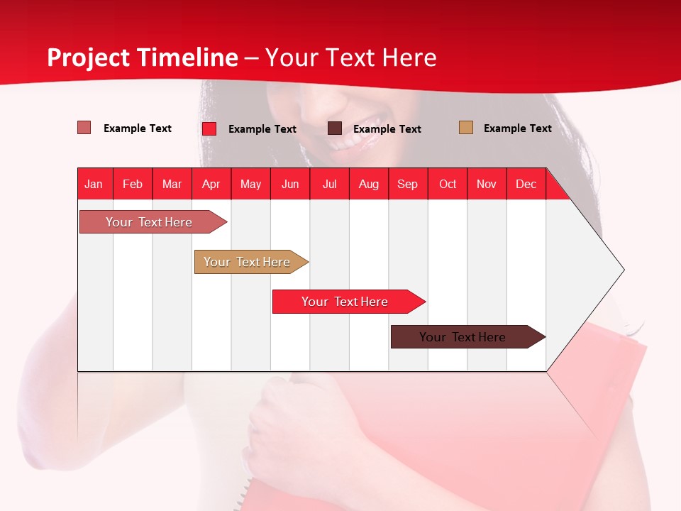 Background Graduation Portrait PowerPoint Template