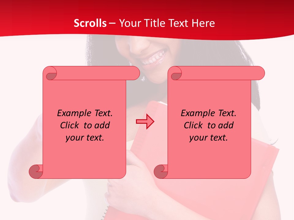 Background Graduation Portrait PowerPoint Template