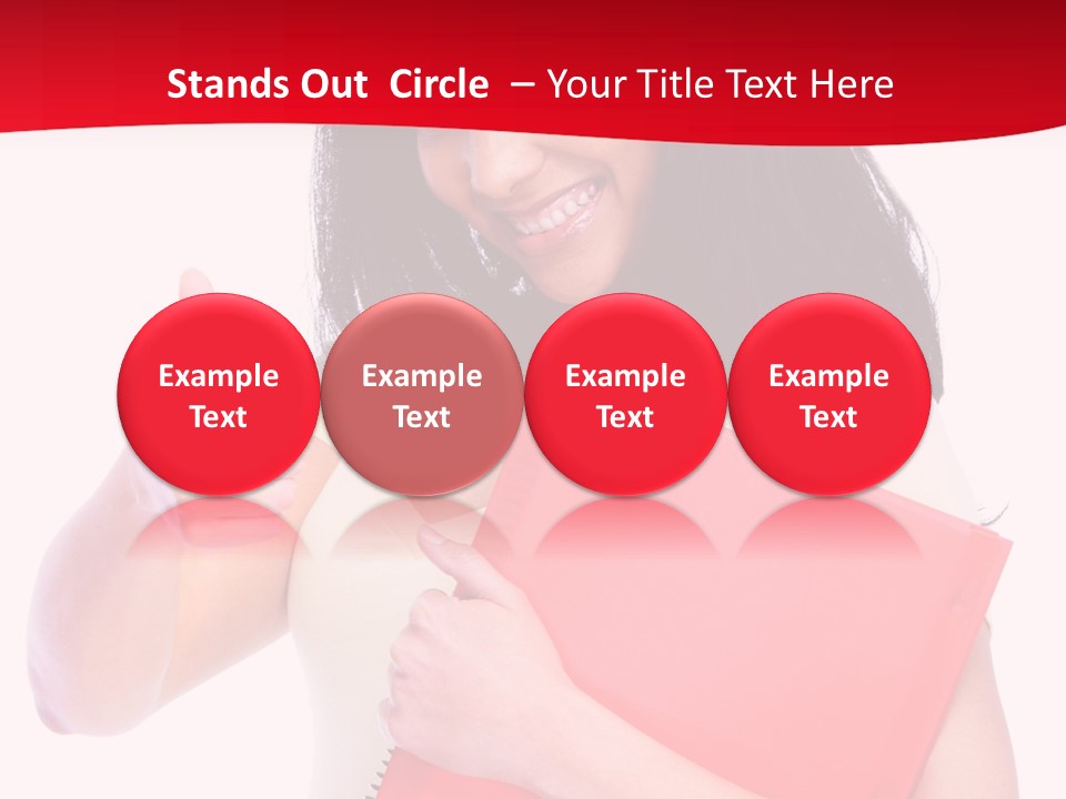 Background Graduation Portrait PowerPoint Template