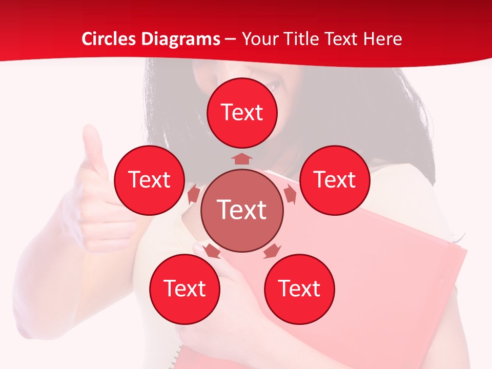 Background Graduation Portrait PowerPoint Template