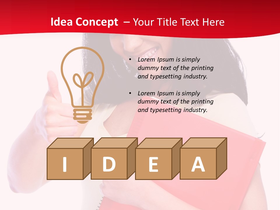 Background Graduation Portrait PowerPoint Template