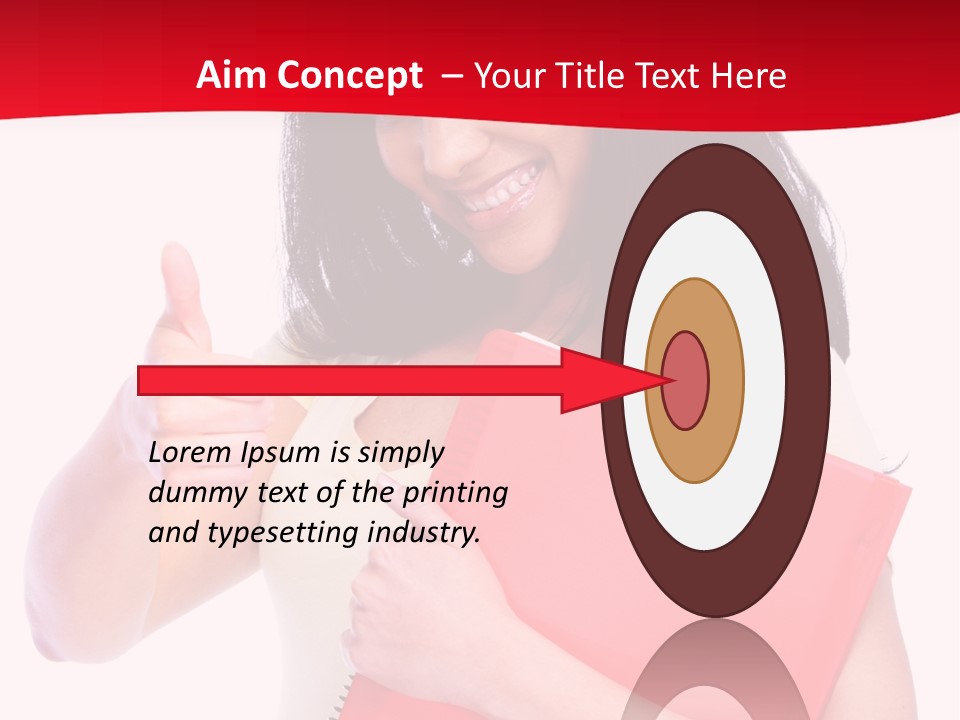 Background Graduation Portrait PowerPoint Template