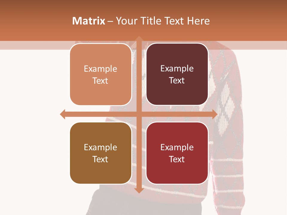 Puzzling Question Portrait Contemplation PowerPoint Template