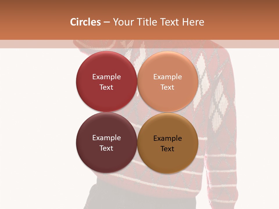 Puzzling Question Portrait Contemplation PowerPoint Template